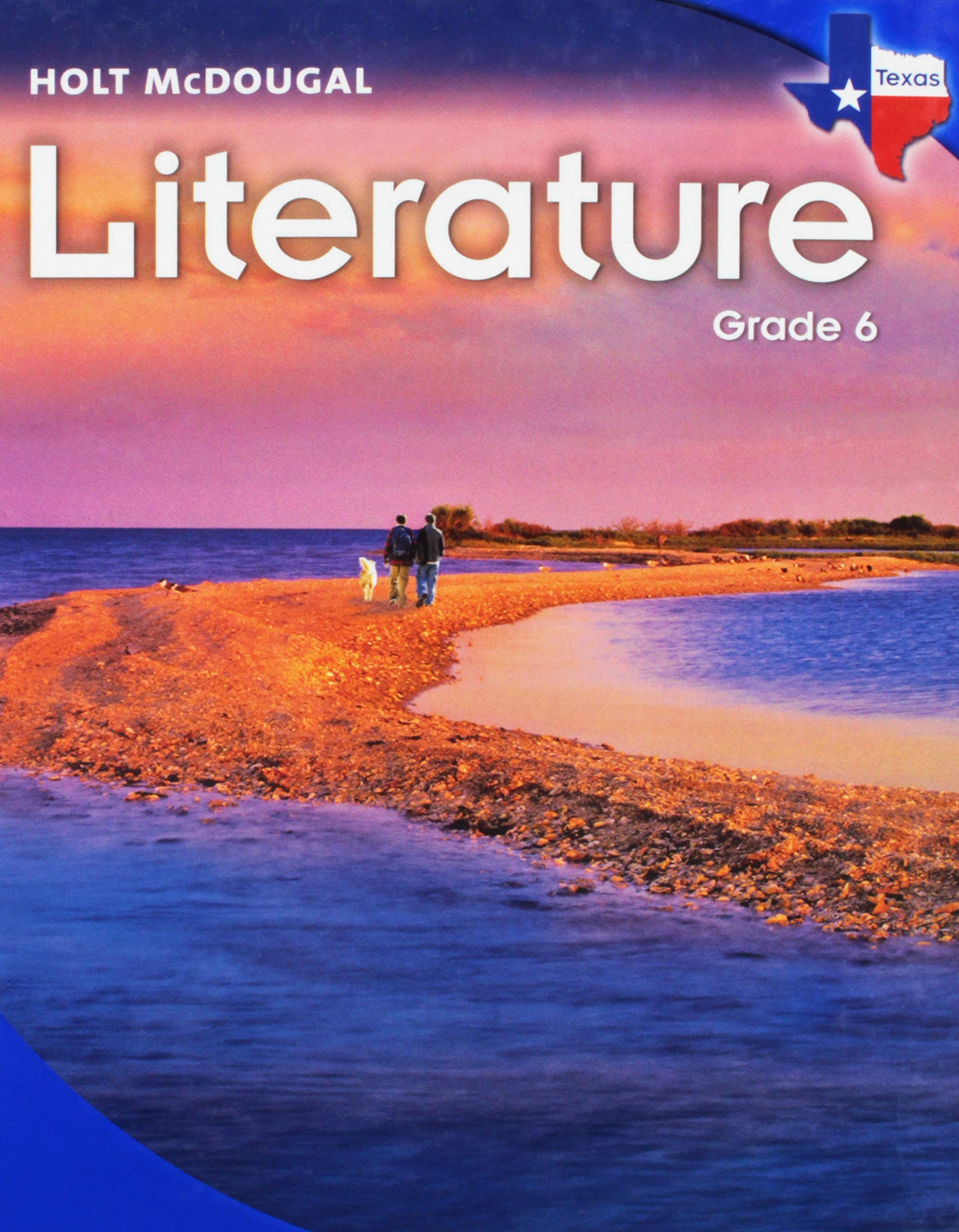 Holt McDougal Literature Texas: Student Edition Grade 06 2010,Used