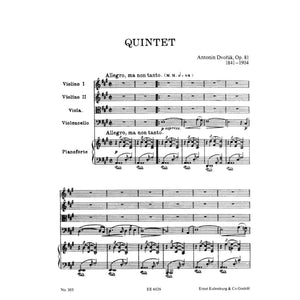 Piano Quintet in A Major, Op. 81: Edition Eulenburg No. 305,Used