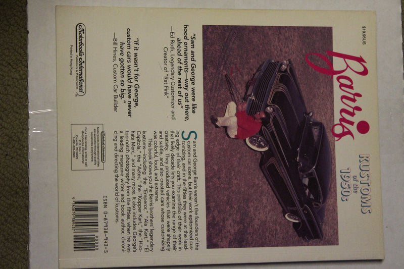 Barris Kustoms of the 1950s,Used