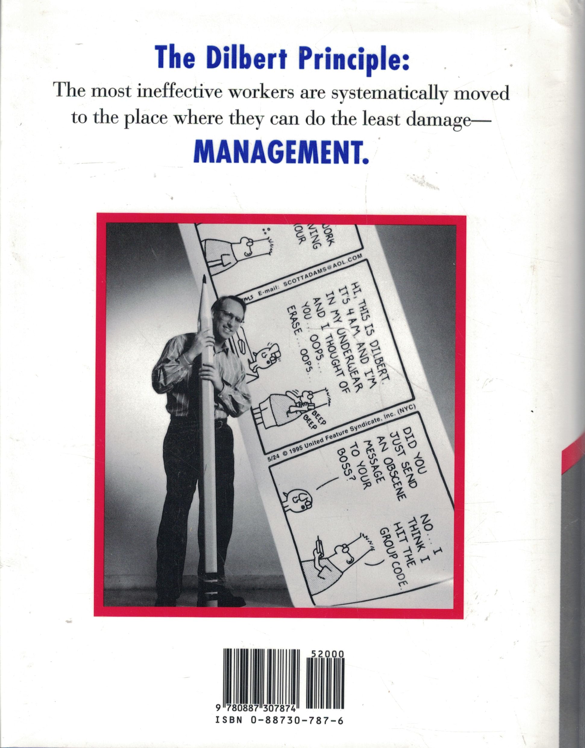 The Dilbert Principle: A Cubicle'Seye View Of Bosses, Meetings, Management Fads & Other Workplace Afflictions,New
