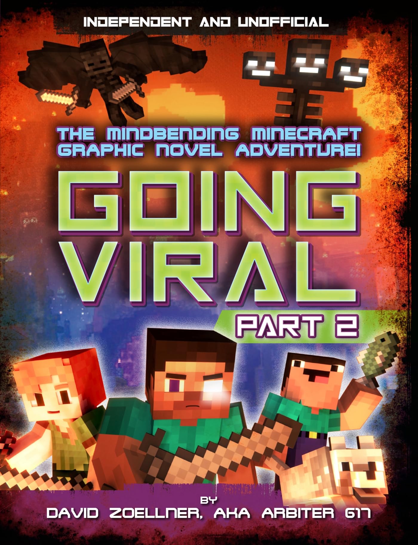 Going Viral Part 2: The Mindbending Minecraft Graphic Novel Adventure! (Minecraft Graphic Novels),Used