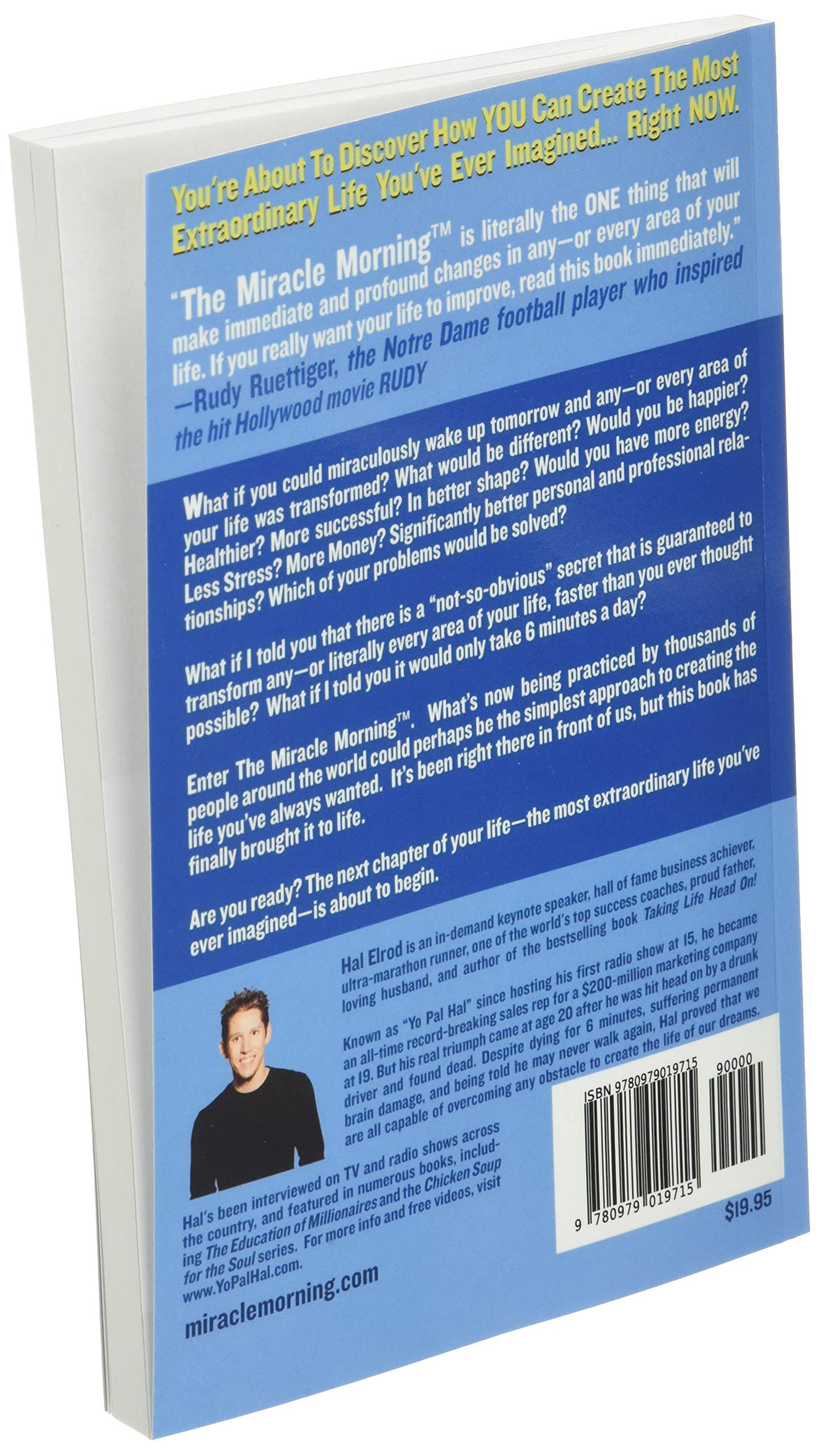 The Miracle Morning: The NotSoObvious Secret Guaranteed to Transform Your Life (Before 8AM),Used