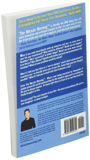 The Miracle Morning: The NotSoObvious Secret Guaranteed to Transform Your Life (Before 8AM),Used