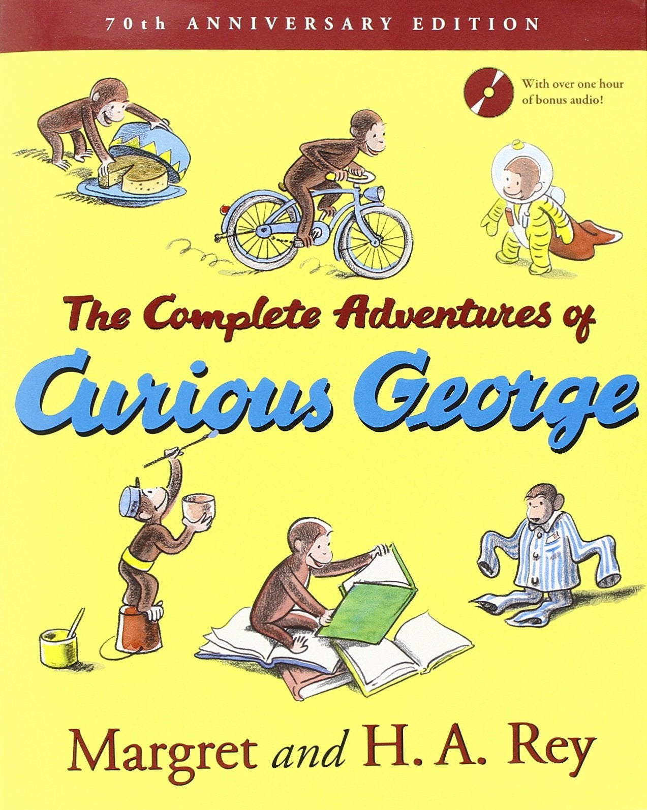 The Complete Adventures of Curious George: 70th Anniversary Edition,Used