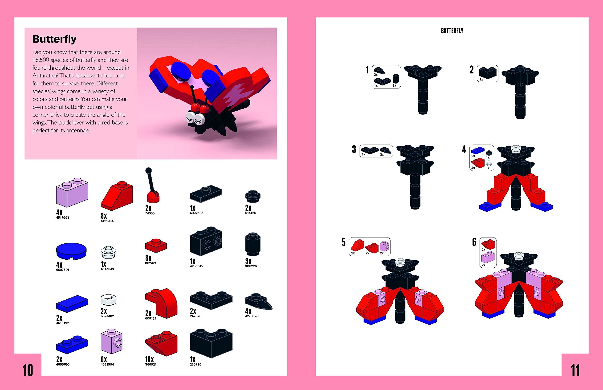 Brick Pets: 30 Builds: An unofficial guide to making cute critters from classic LEGO (Brick Builds Books),Used