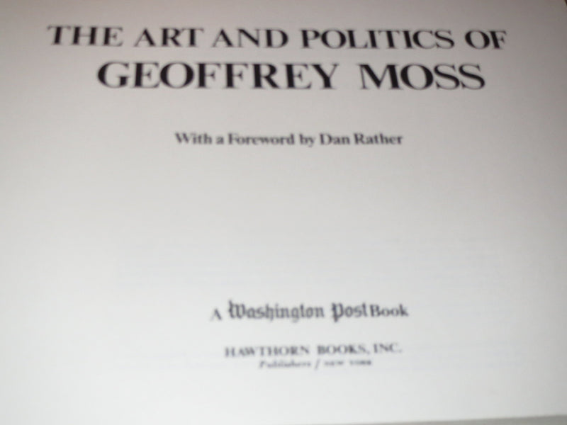 The art and politics of Geoffrey Moss,Used
