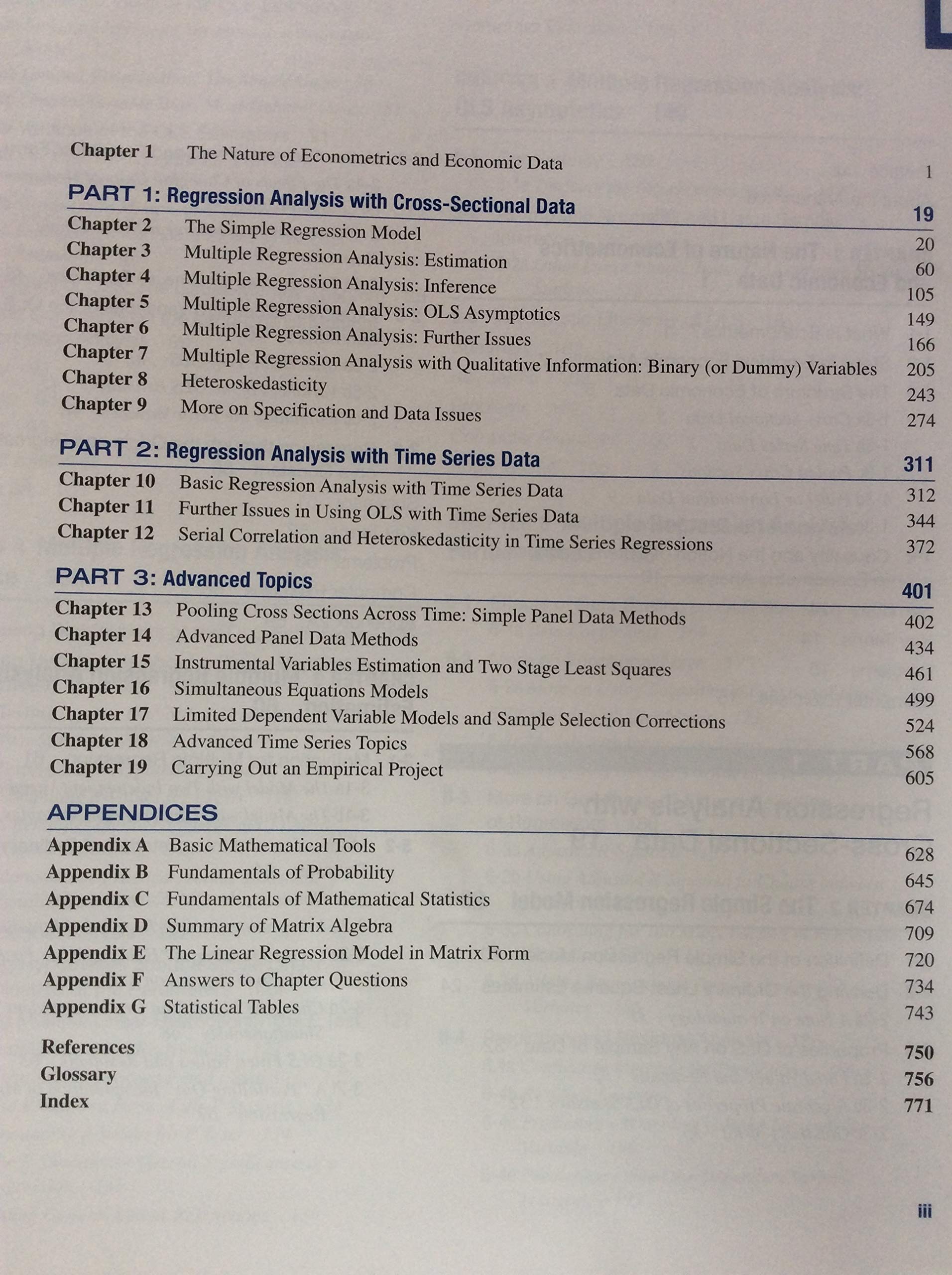 Introductory Econometrics: A Modern Approach  Standalone Book Sixth Edition,Used
