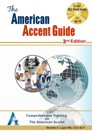 The American Accent Guide, 3rd Edition, Comprehensive Training on The American Accent/book & CD 8.5 hours mp3 audio,Used