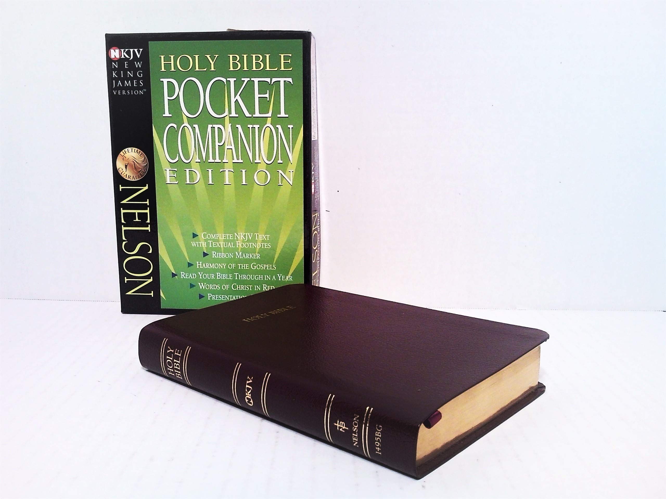 Holy Bible NKJV (Pocket Companion Bible),Used