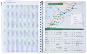 MapArt Ontario Back Road Atlas - Comprehensive Map Guide for Outdoor Adventures and Travel in Ontario, Canada