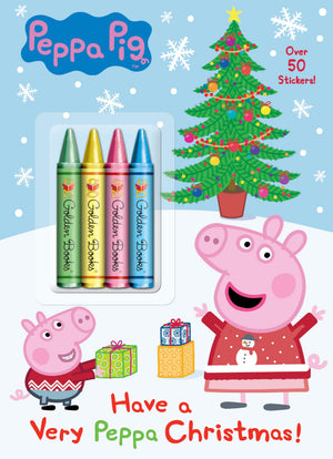 Golden Books Peppa Pig Holiday Book - Have a Very Peppa Christmas! - Multicolor
