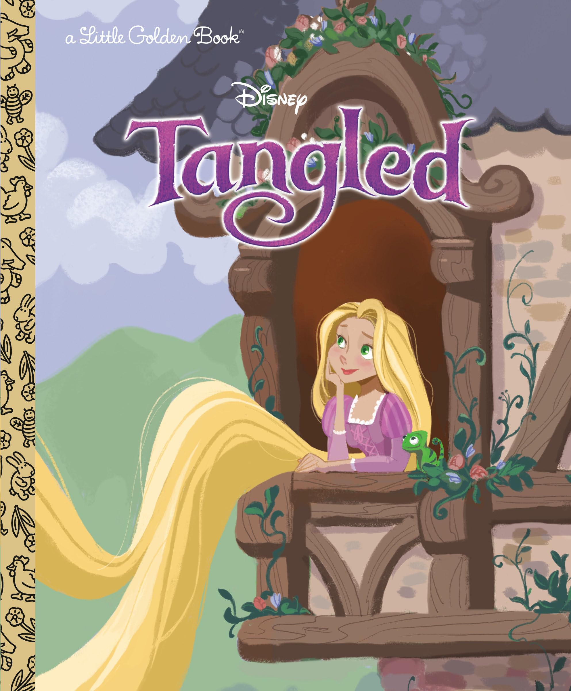 Tangled (Disney Tangled) (Little Golden Book),New