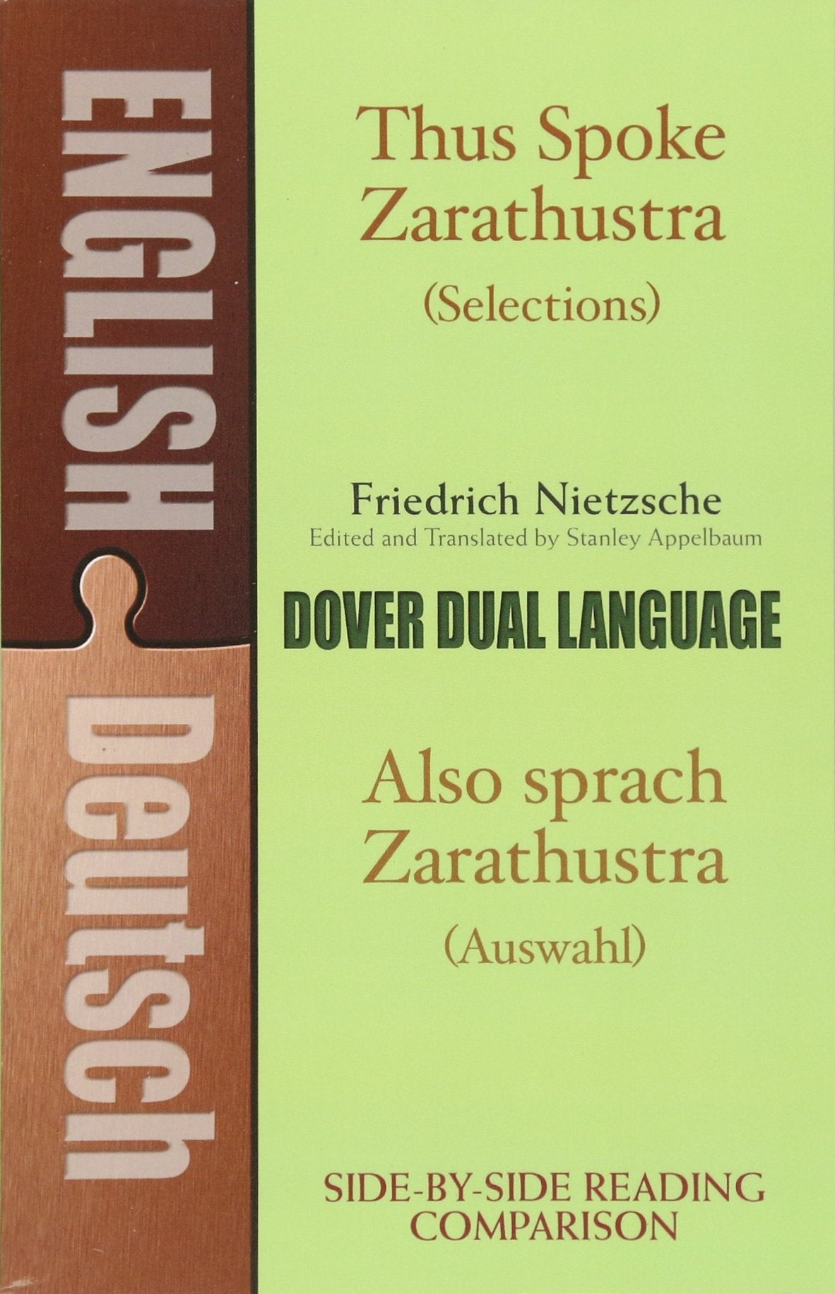 Thus Spoke Zarathustra (Selections) / Also sprach Zarathustra (Auswahl): A DualLanguage Book (DualLanguage Books),Used
