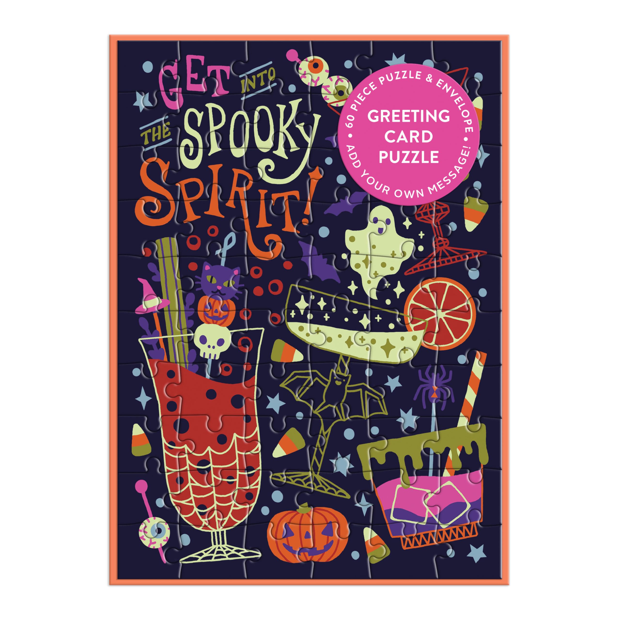 Get Into The Spooky Spirit Greeting Card