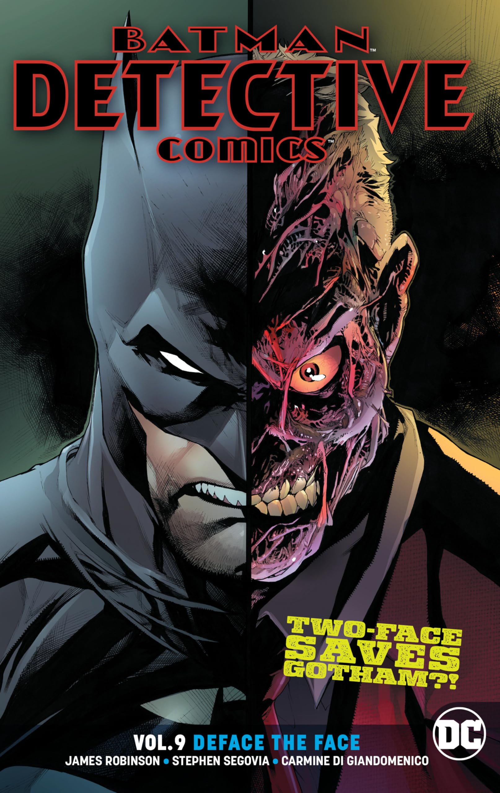 Batman Detective Comics 9: Deface the Face,Used