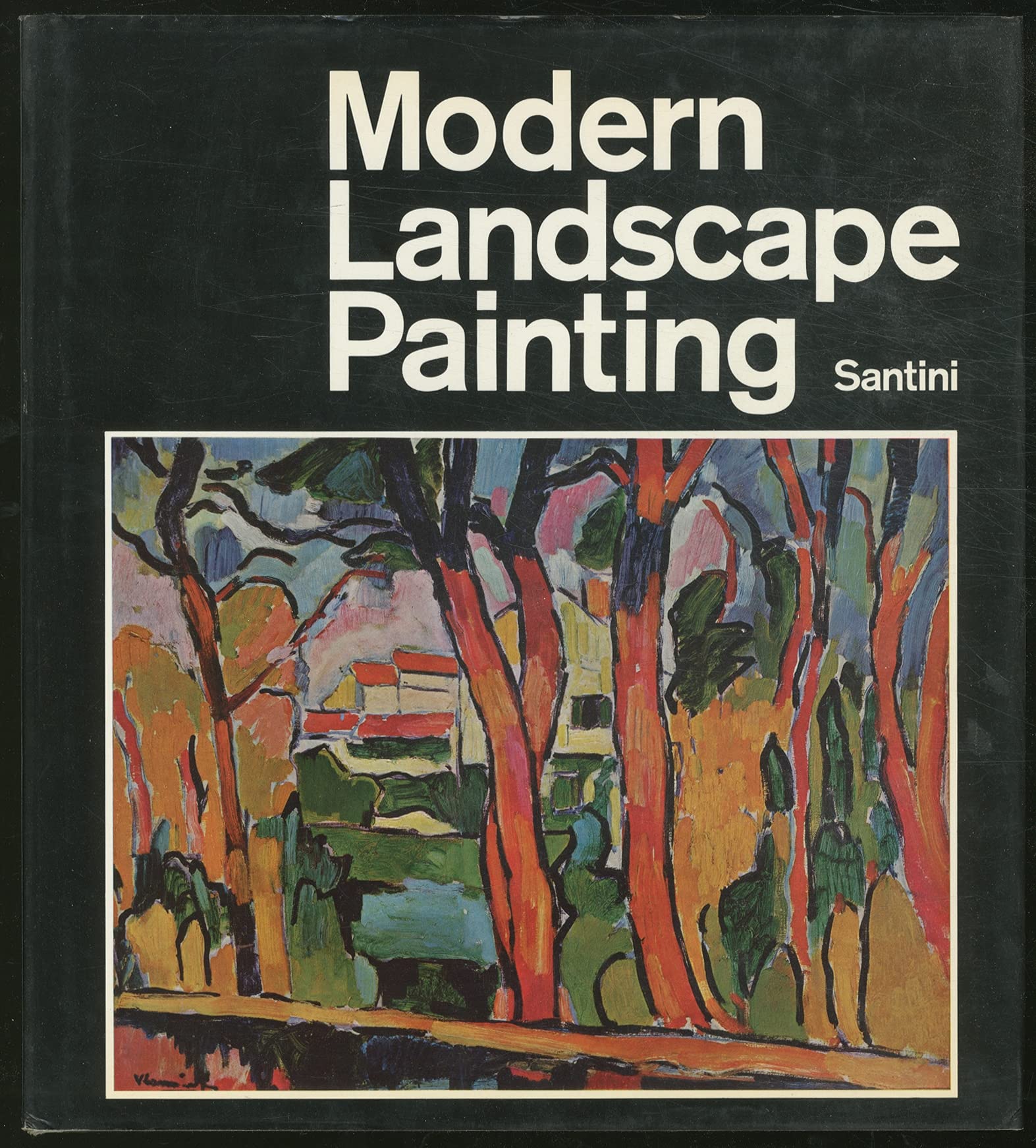 Modern landscape painting;,Used
