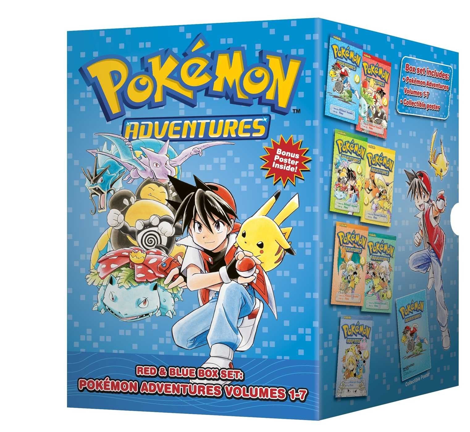 Pokmon Adventures (7 Volume Set  Reads R To L (Japanese Style) For All Ages)