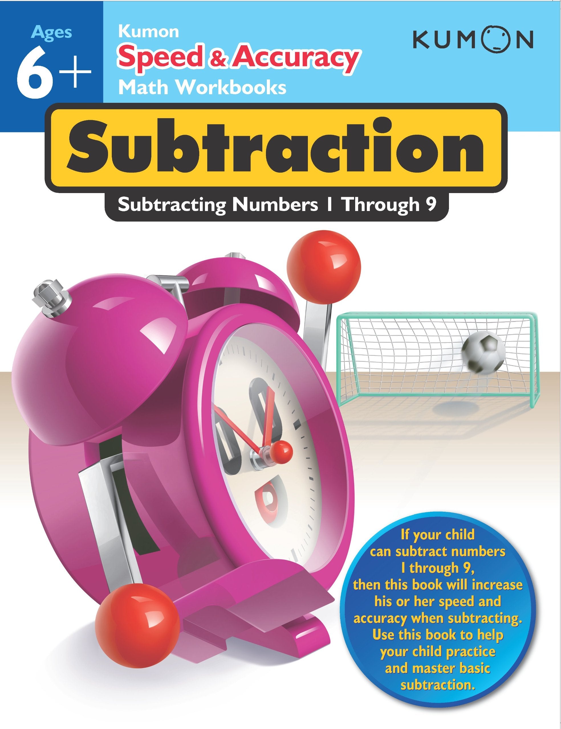 Kumon Speed & Accuracy Math Workbooks: SubtractionSubtracting Numbers 1 Through 9 (Kumon Speed & Accuracy Workbooks),Used