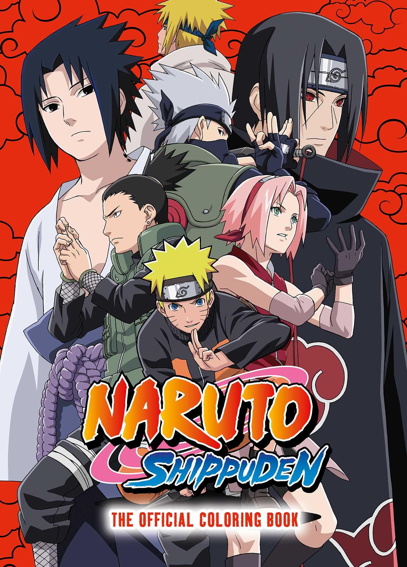 Naruto Shippuden: The Official Coloring Book,New