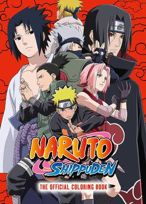 Naruto Shippuden: The Official Coloring Book,New