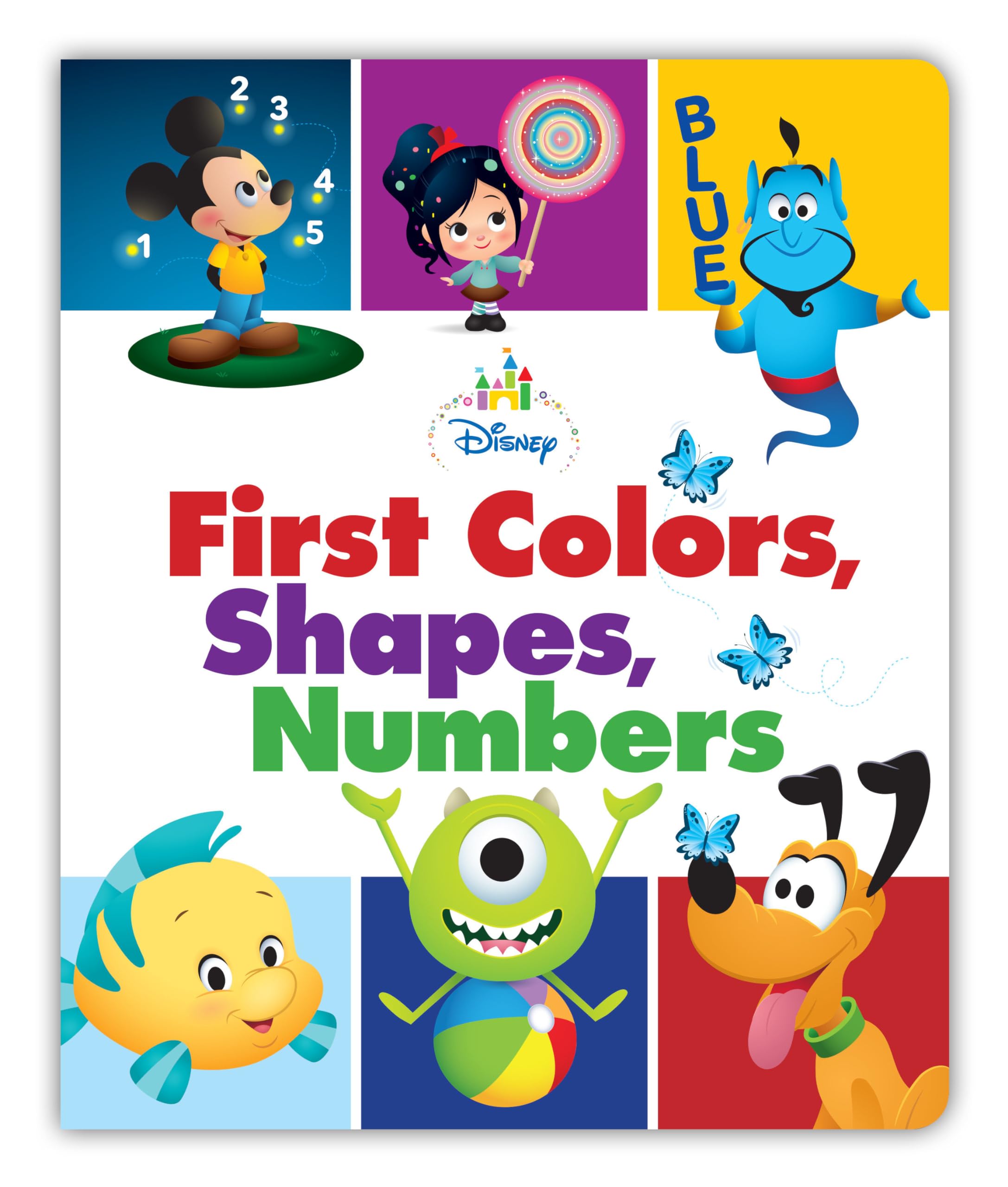 Disney Baby: First Colors, Shapes, Numbers,New