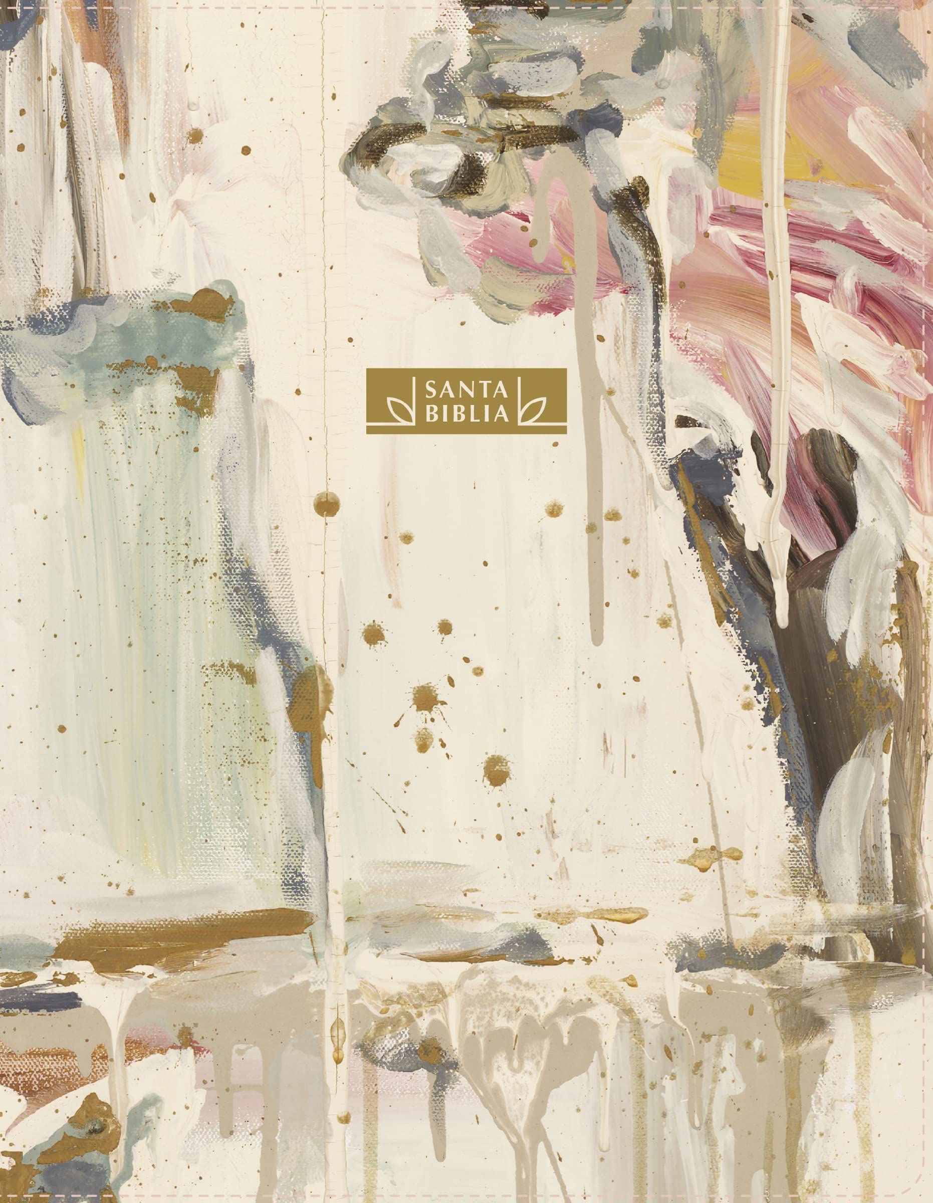 NBLA, Santa Biblia, Edicin Artstica Ilustrada, Leathersoft, Multicolor/Crema, Palabras de Jess en Rojo, Comfort Print (Spanish E,Used