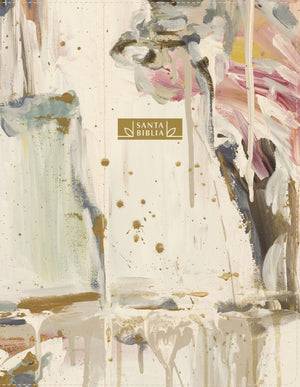 NBLA, Santa Biblia, Edicin Artstica Ilustrada, Leathersoft, Multicolor/Crema, Palabras de Jess en Rojo, Comfort Print (Spanish E,Used