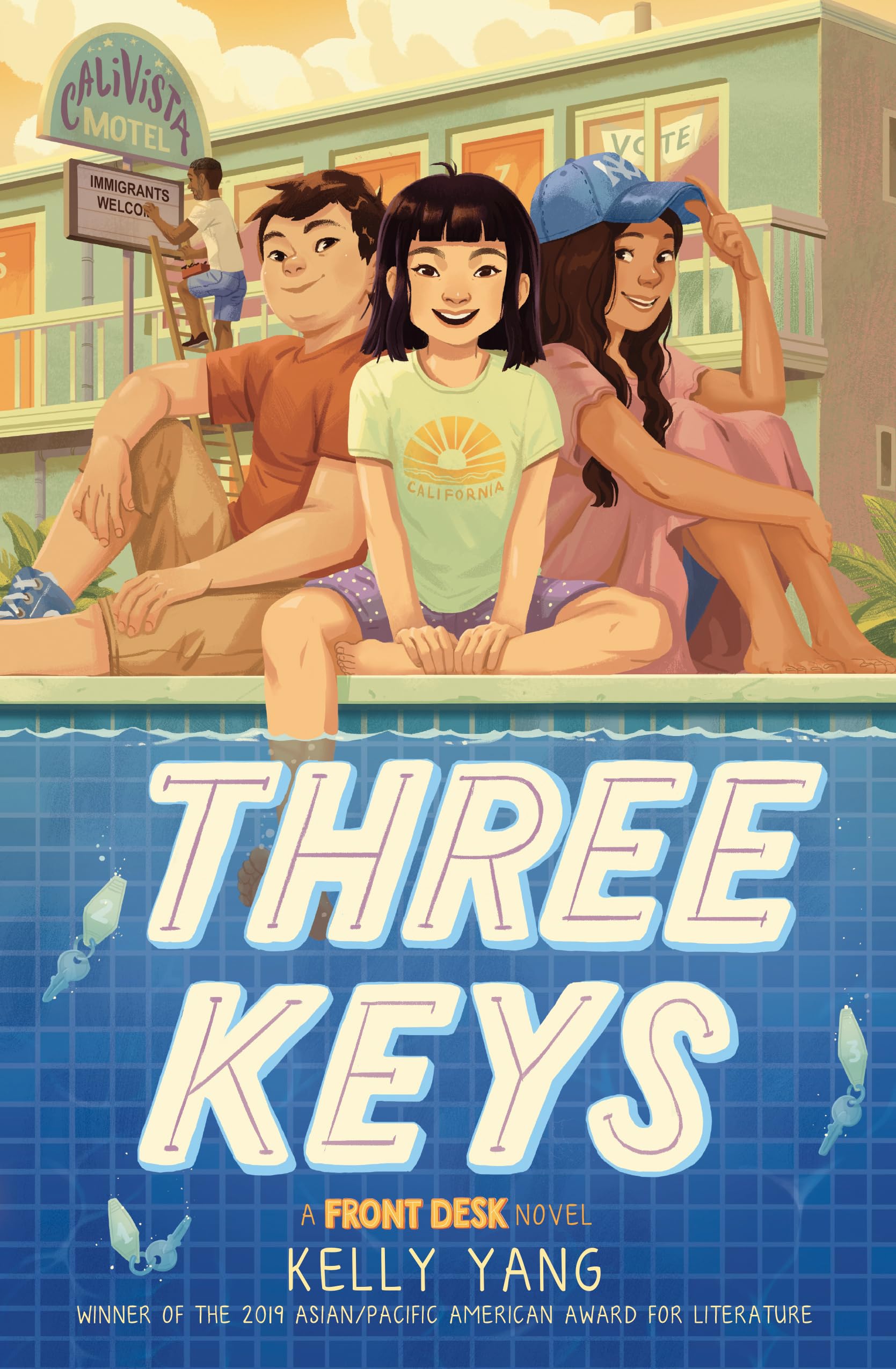 Three Keys: A Front Desk Novel (Thorndike Press Large Print Literacy Bridge Series),Used