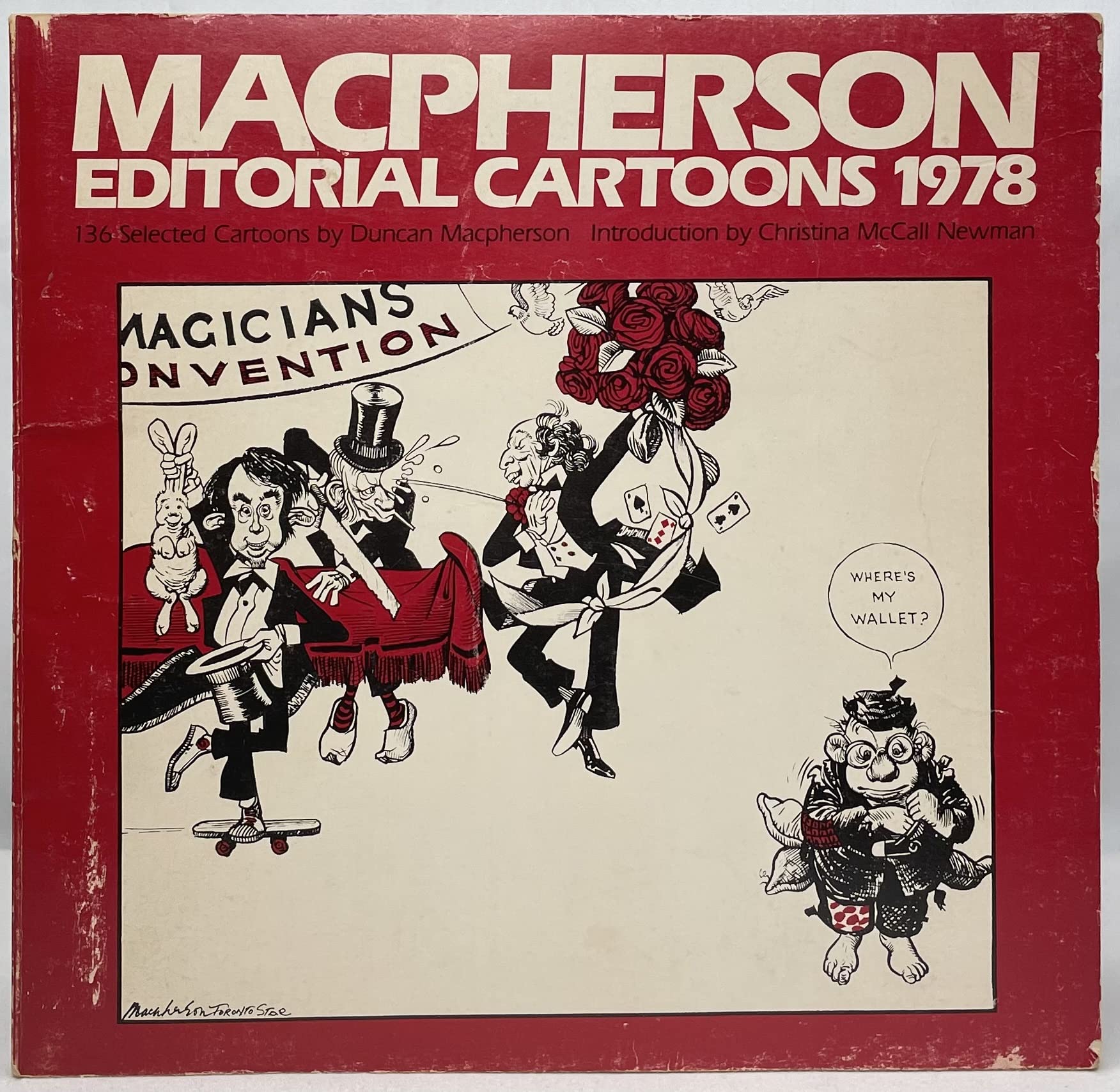 Editorial cartoons 1978: 136 selected cartoons,Used