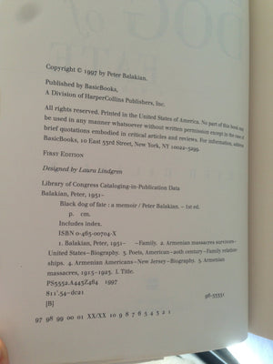 Black Dog Of Fate: A Memoir,Used