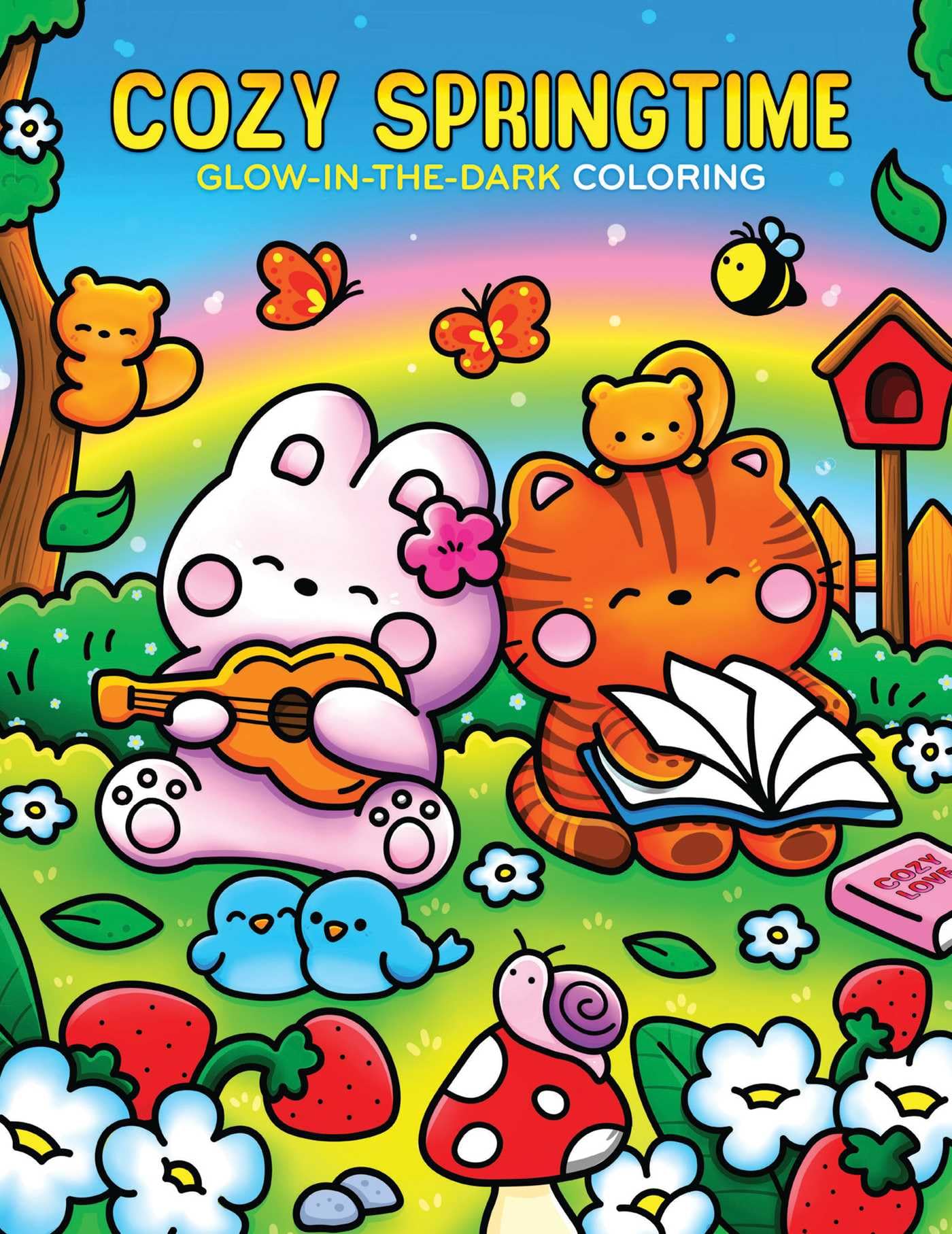 Cozy Springtime GlowInTheDark Coloring