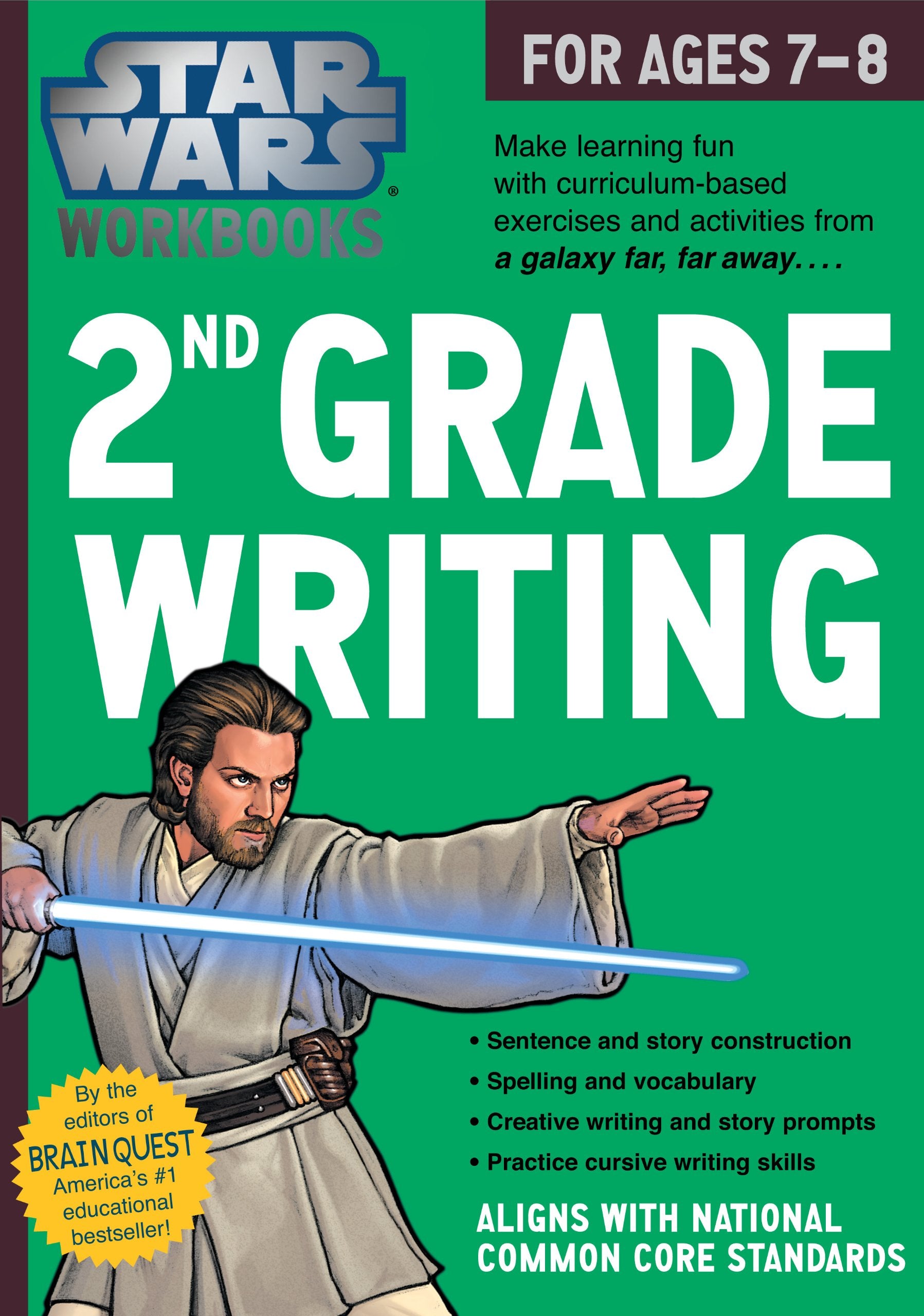 Star Wars Workbook: 2Nd Grade Writing (Star Wars Workbooks),New