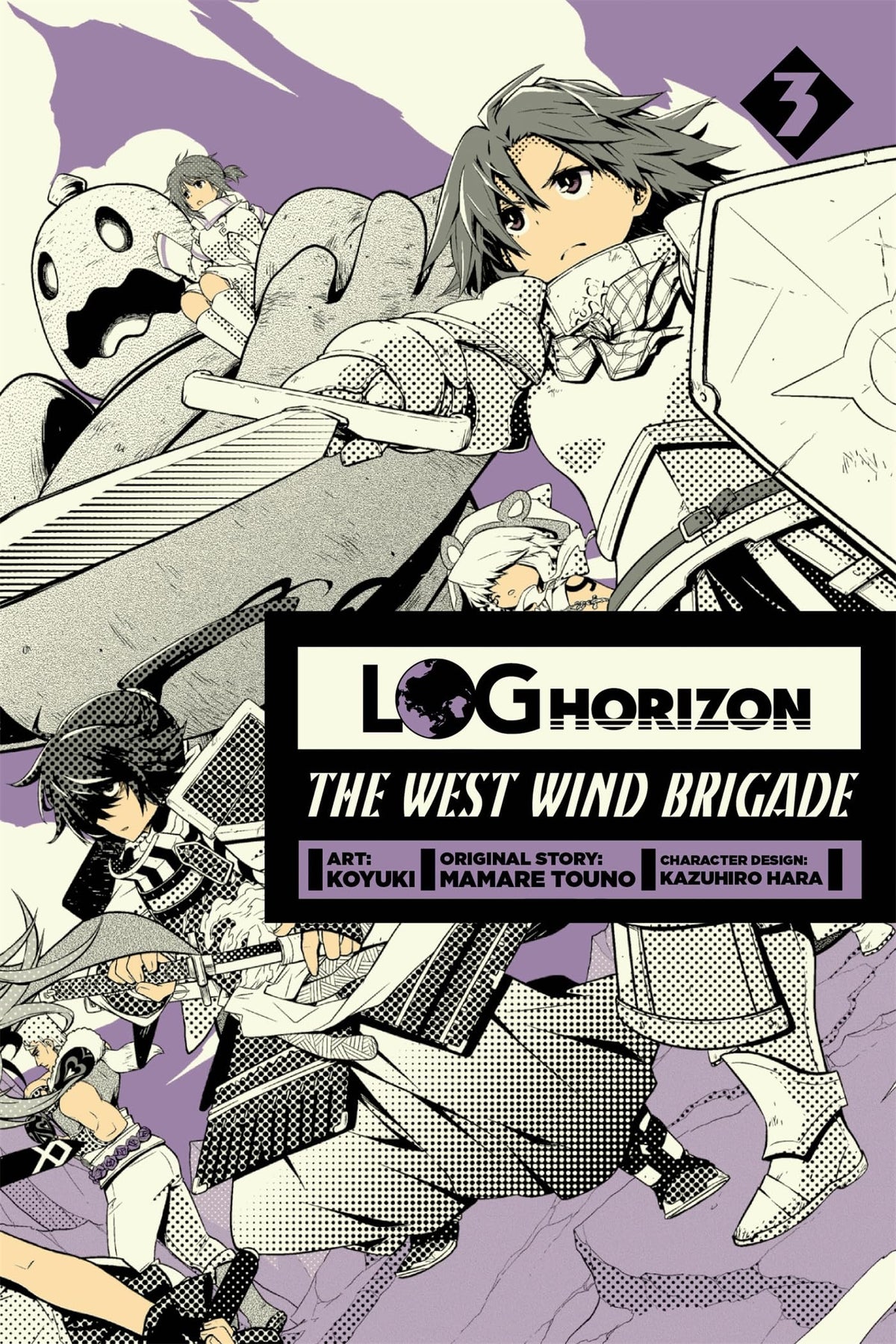 Log Horizon: The West Wind Brigade, Vol. 3 - manga