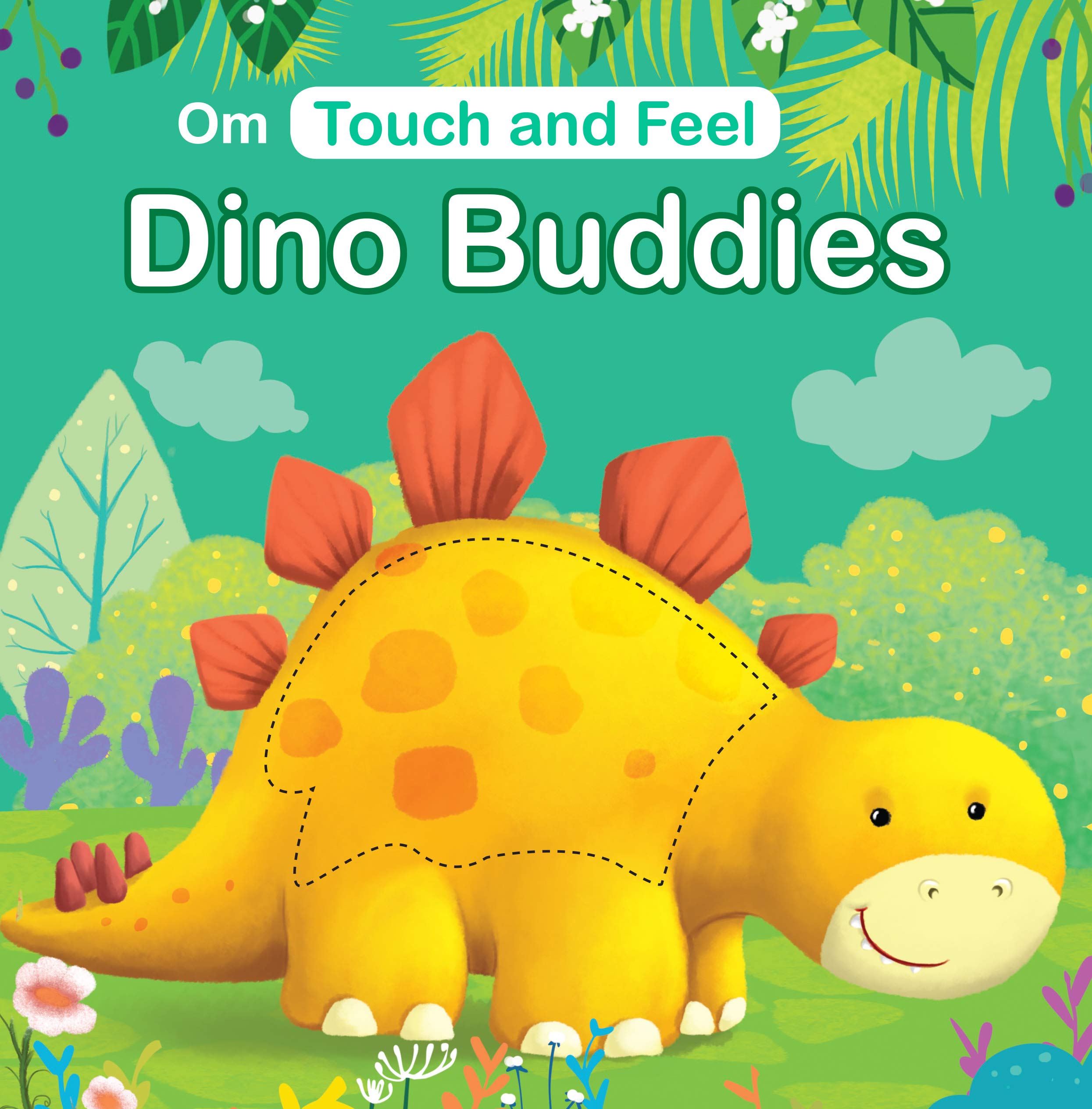 Board Book-Touch And Feel: Dino Buddies: Touch And Feel Series