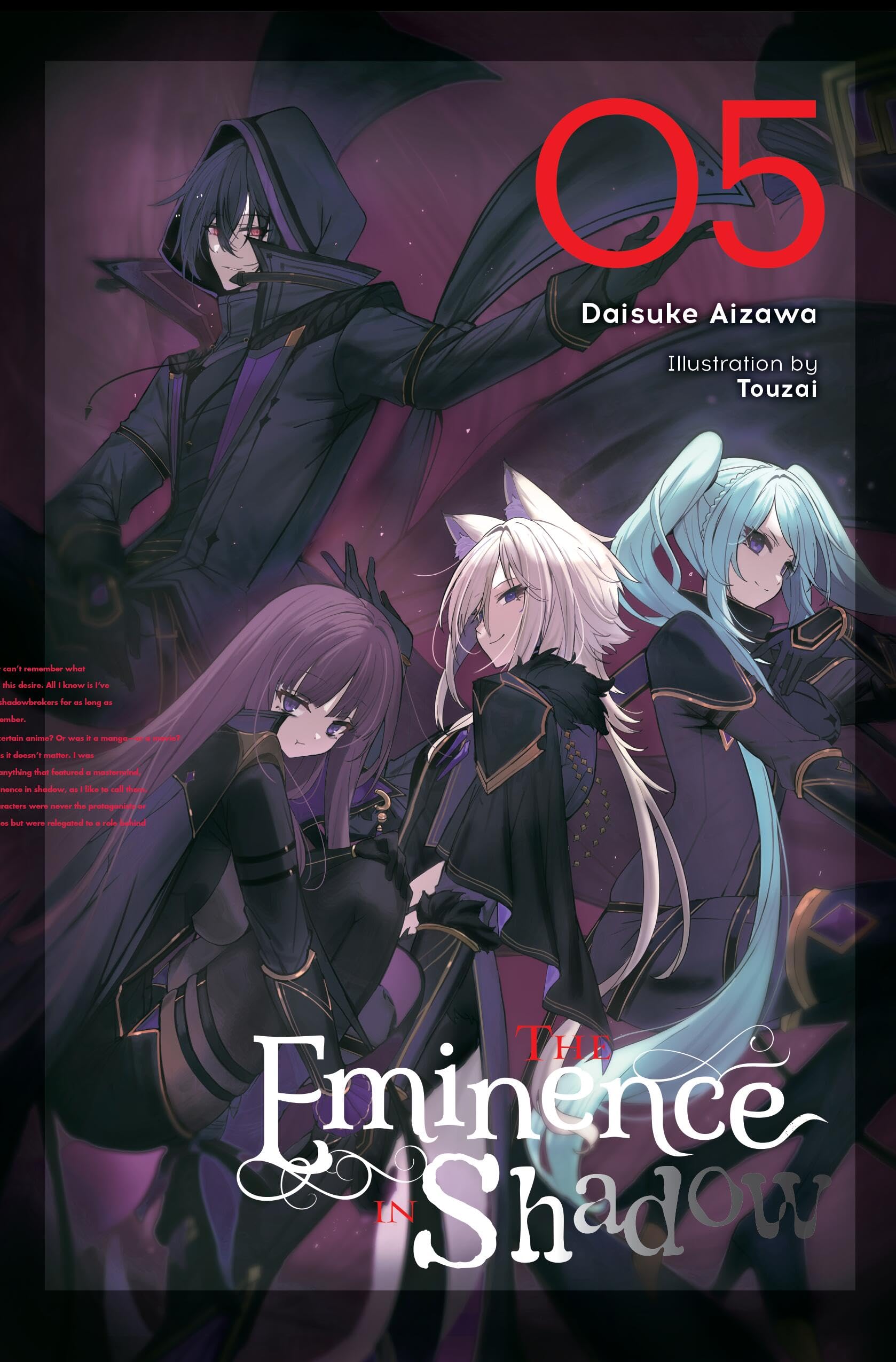 The Eminence in Shadow, Vol. 5 (light novel) (Volume 4) (The Eminence in Shadow (light novel)),New