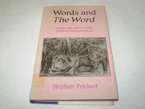 Words and The Word: Language, Poetics and Biblical Interpretation,Used