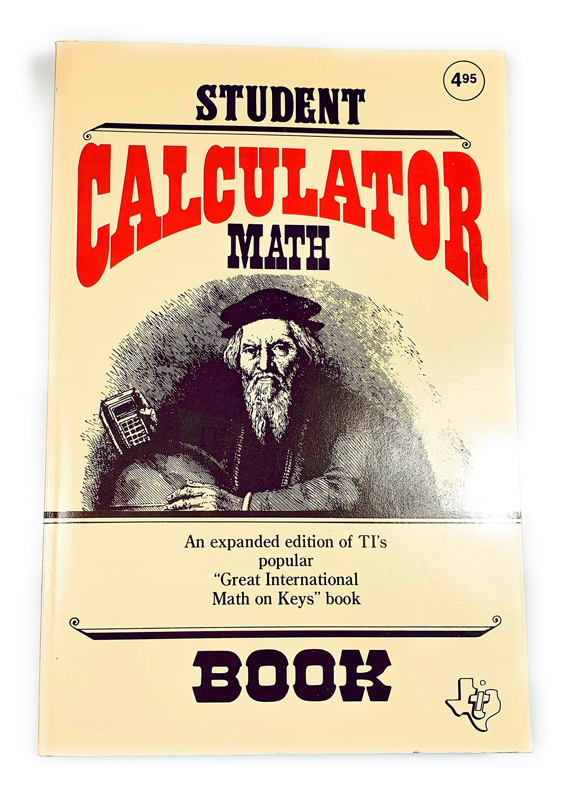 Student Calculator Math Book,Used