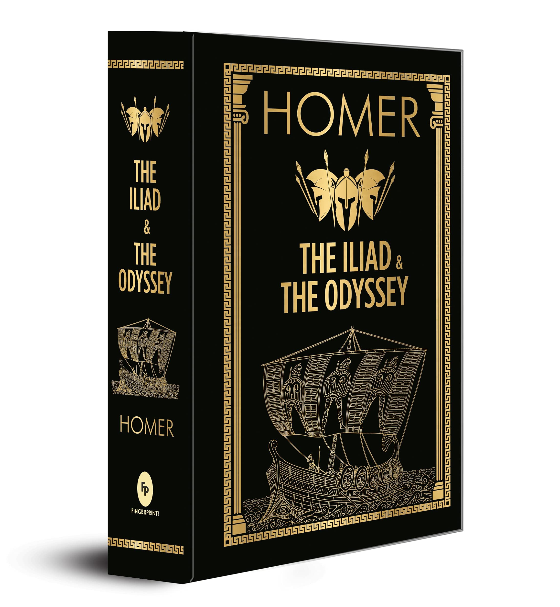 The Iliad & The Odyssey (Deluxe Hardbound Edition)