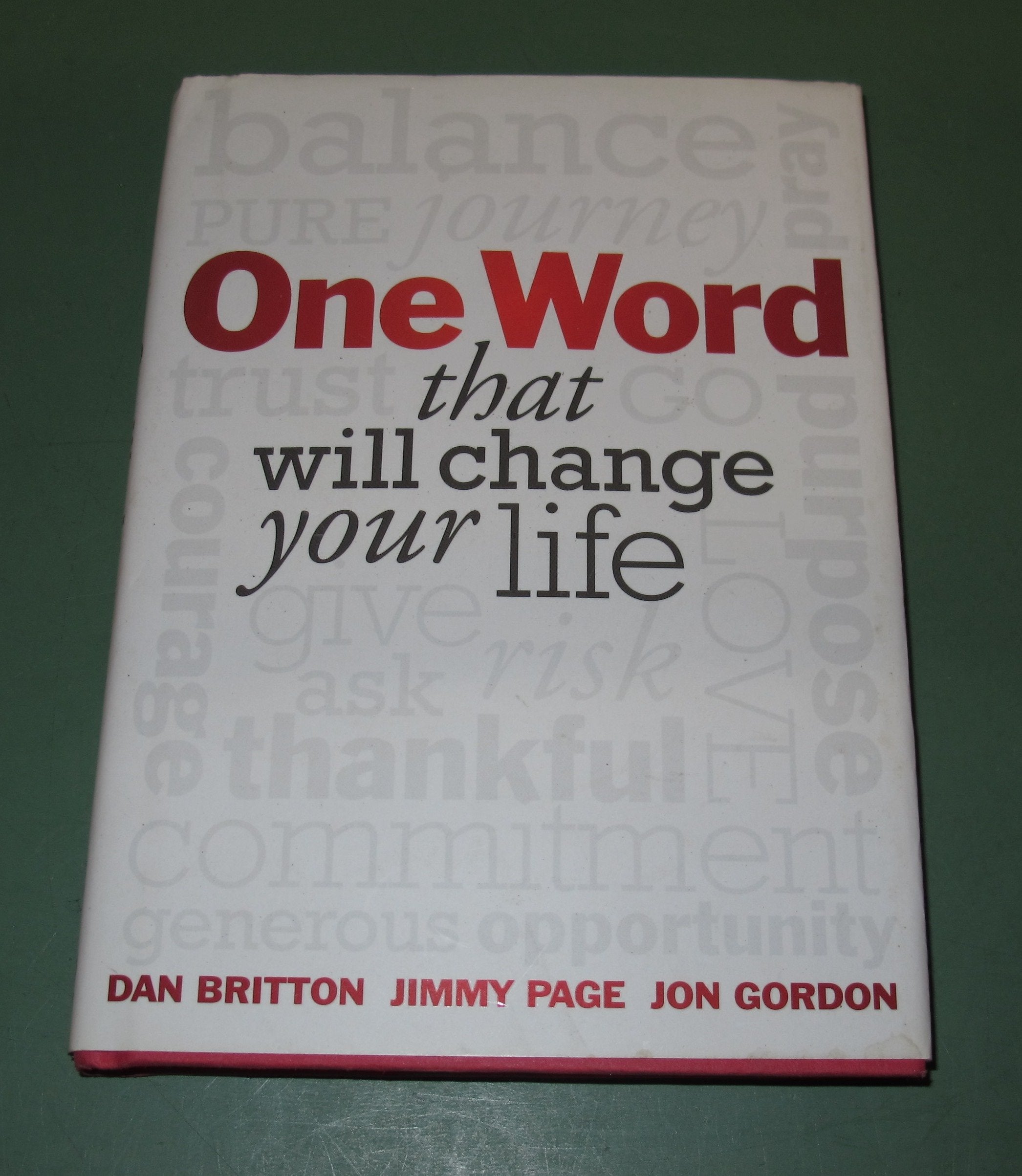 One Word That Will Change Your Life,Used