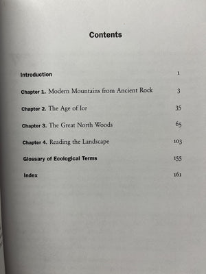 Why the Adirondacks Look the Way They Do: A Natural History,Used