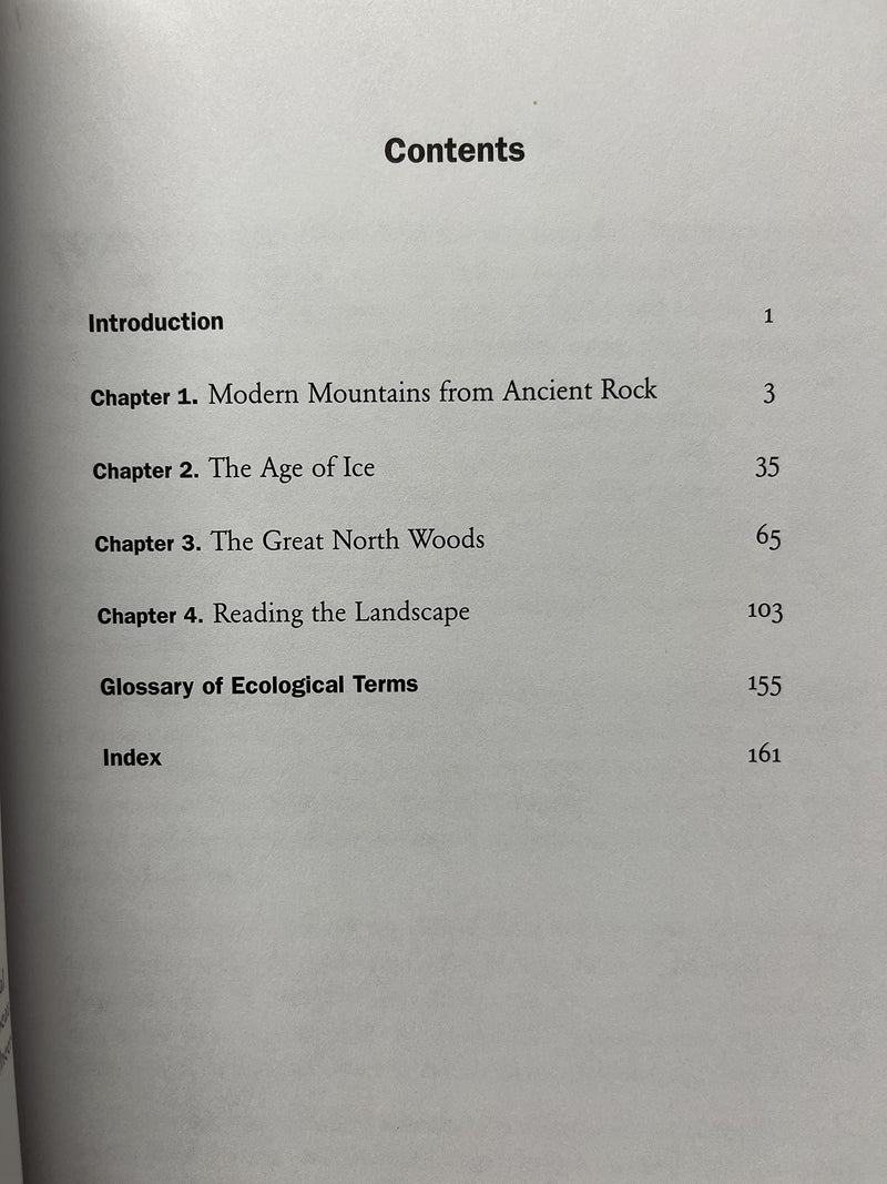 Why the Adirondacks Look the Way They Do: A Natural History,Used