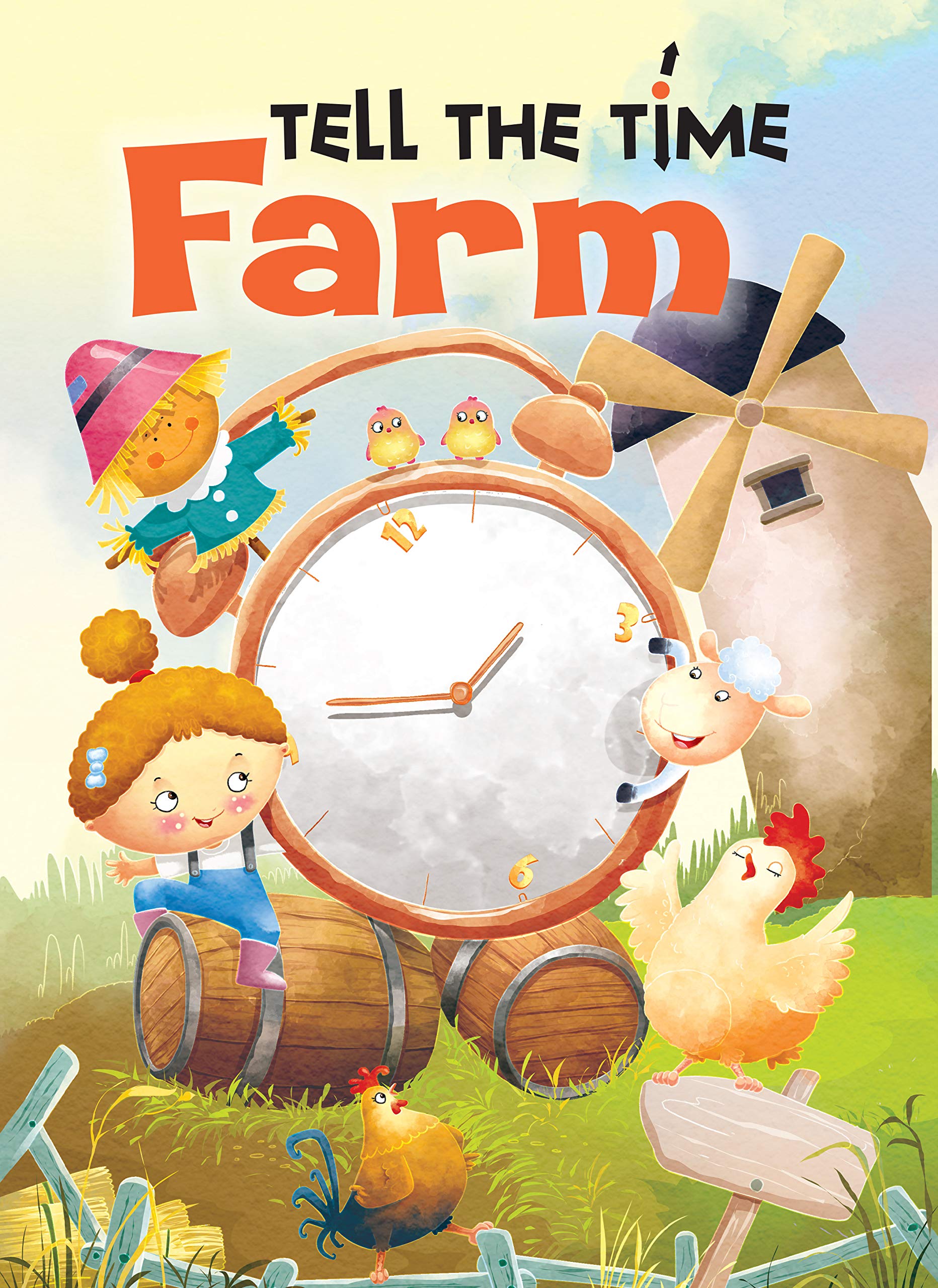 Activity Book : Tell The Time- Farm Activity Book