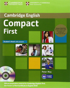 Compact First Student's Book Pack (Student's Book with Answers with CDROM and Class Audio CDs (2)),Used
