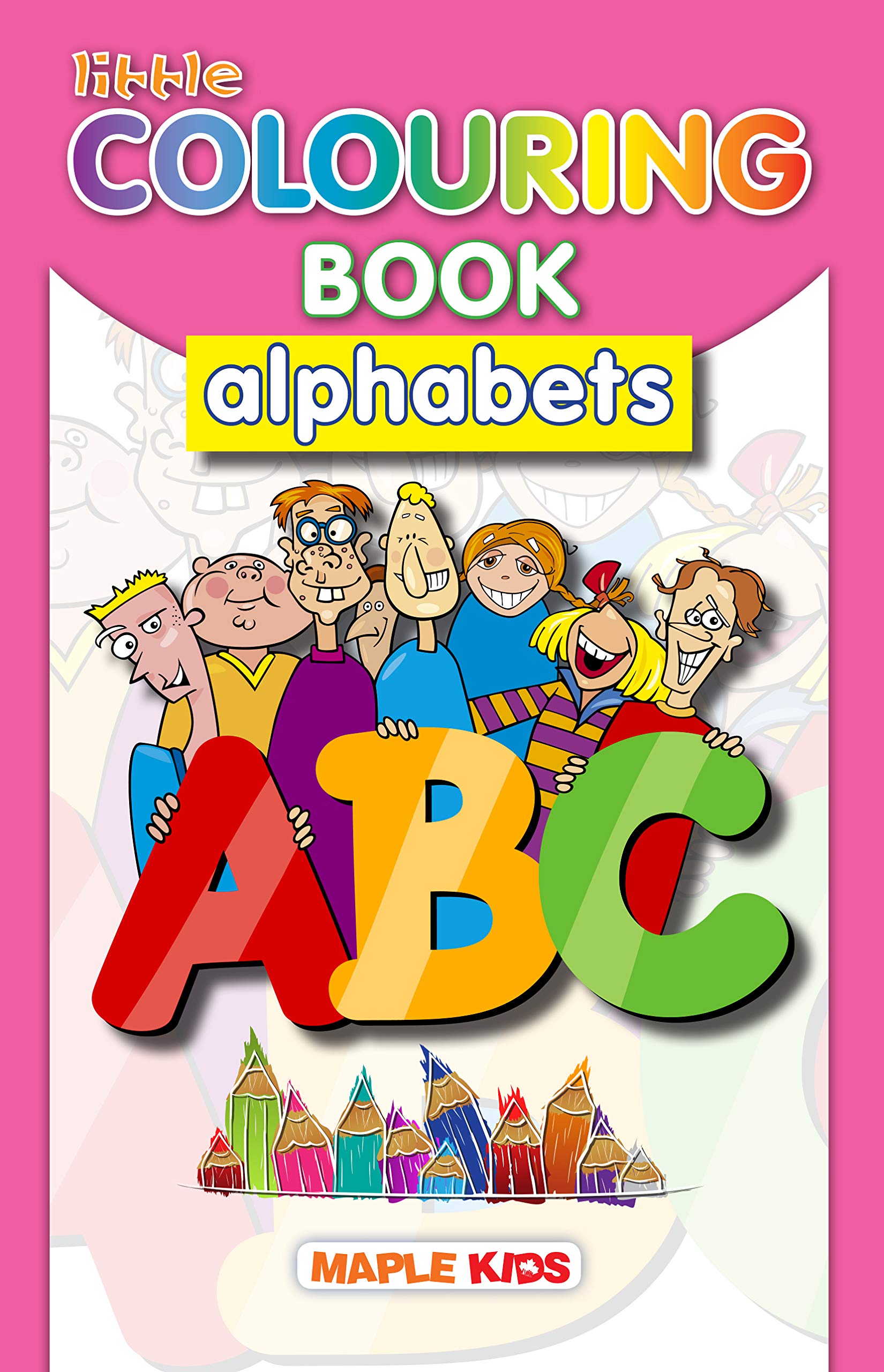 Little Colouring Book - Alphabets, Cover May Vary