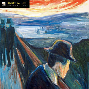 Edvard Munch Wall Calendar 2025 (Art Calendar),New