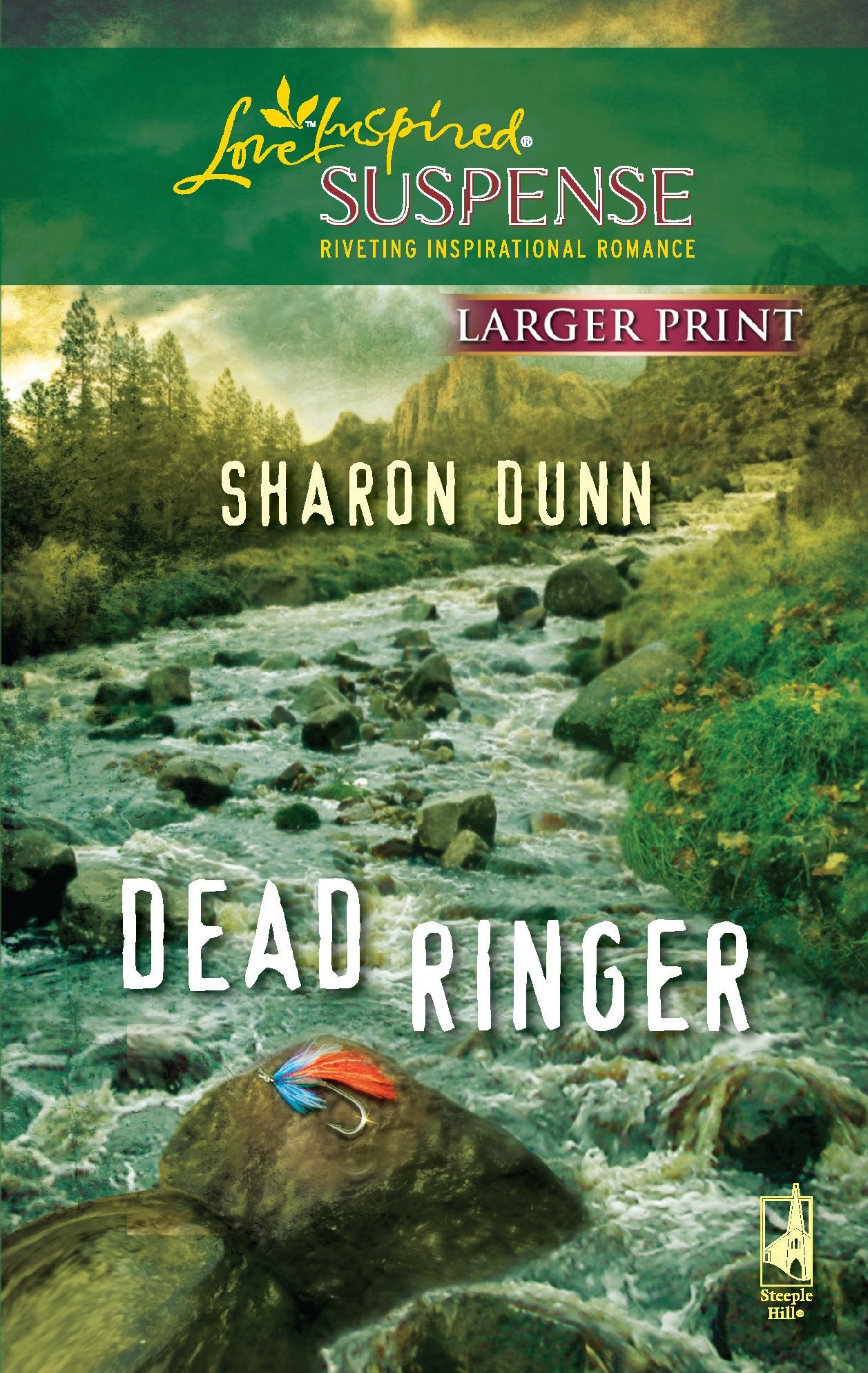 Dead Ringer (Larger Print Steeple Hill Love Inspired Suspense),Used