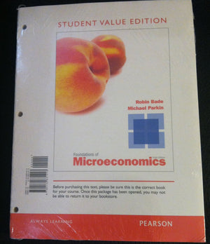 Foundations of Microeconomics,Used