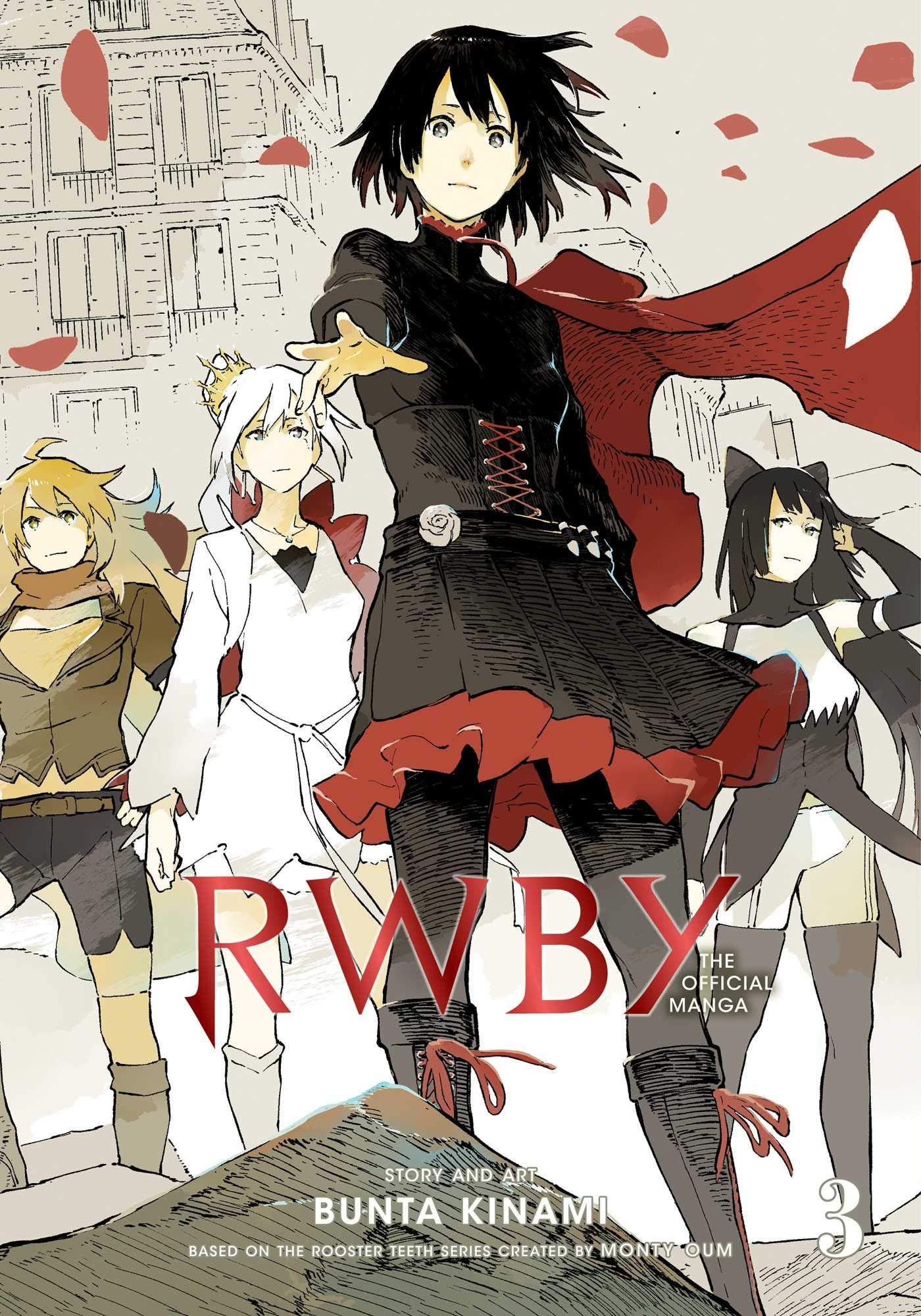 RWBY: The Official Manga, Vol. 3: The Beacon Arc (3),Used