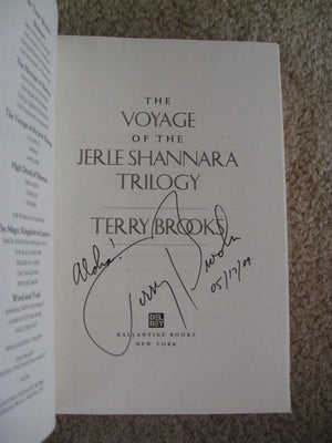 The Voyage Of The Jerle Shannara Trilogy (Antrax / Morgawr / Ilse Witch)