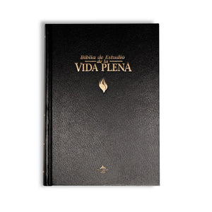 RVR60, Biblia de Estudio de la vida plena, Tapa Dura, Negro (Spanish Edition),Used
